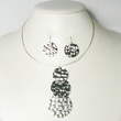 Metal jewelry set