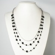 Black Beads Necklace